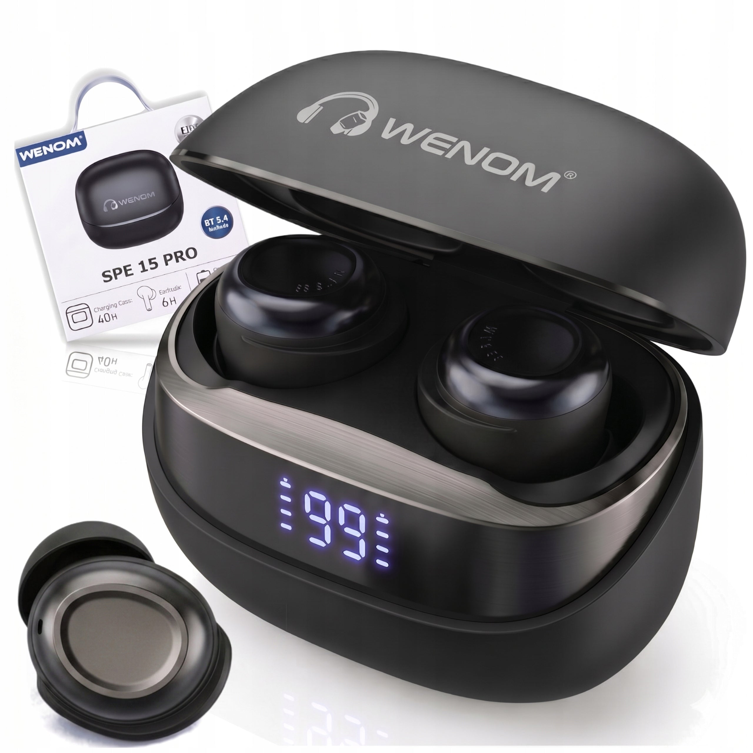 Wireless Earbuds SPE 15 PRO Bluetooth 5.4 Conversation HD Sound