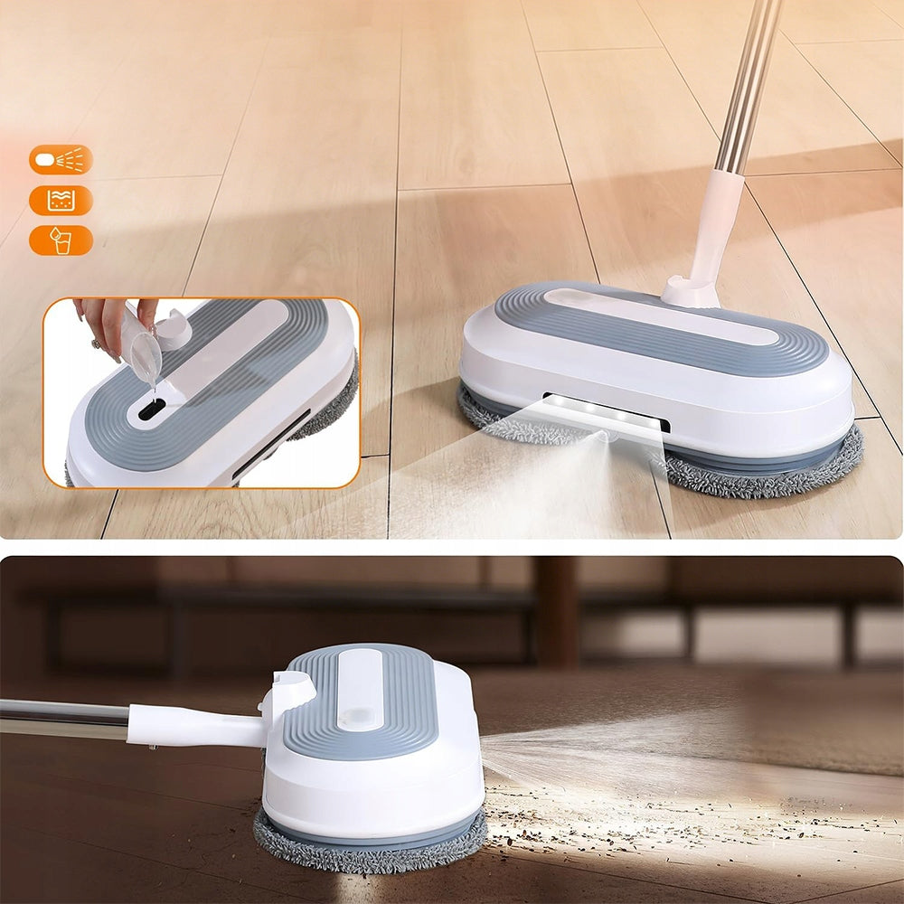 Wireless Electric Mop, Rotary, LED 6 Washable Set EAN (GTIN) 6907741025016