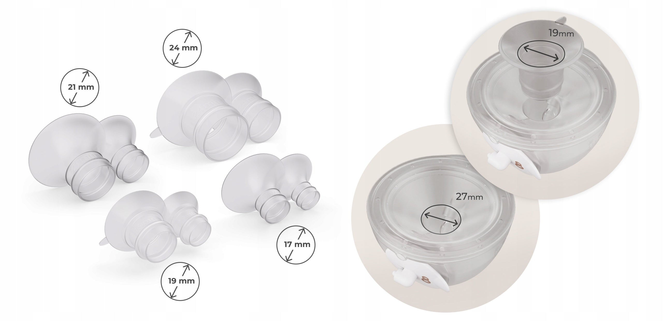 Wireless Electric Shell Breast Pump GENTLENEST Kinderkraft Dual Medical device no