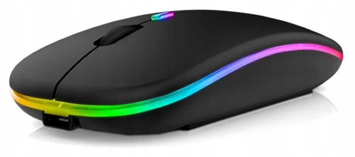 Wireless Ergonomic Mouse for Laptop LED Backlight BLACK Manufacturer Nexeri