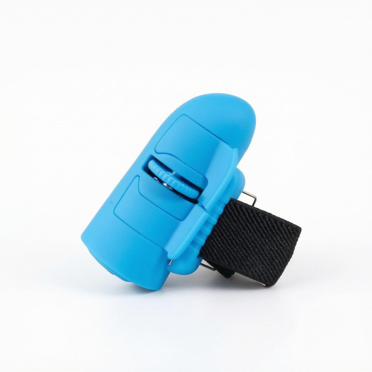 Wireless Finger Ring Mouse Ergonomic Adjustable Band Mini USB Blue Standard Packaging status original