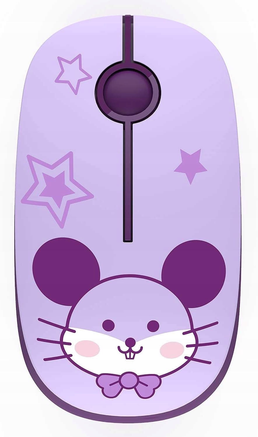 Wireless Flat Mouse Jelly Comb Mouse