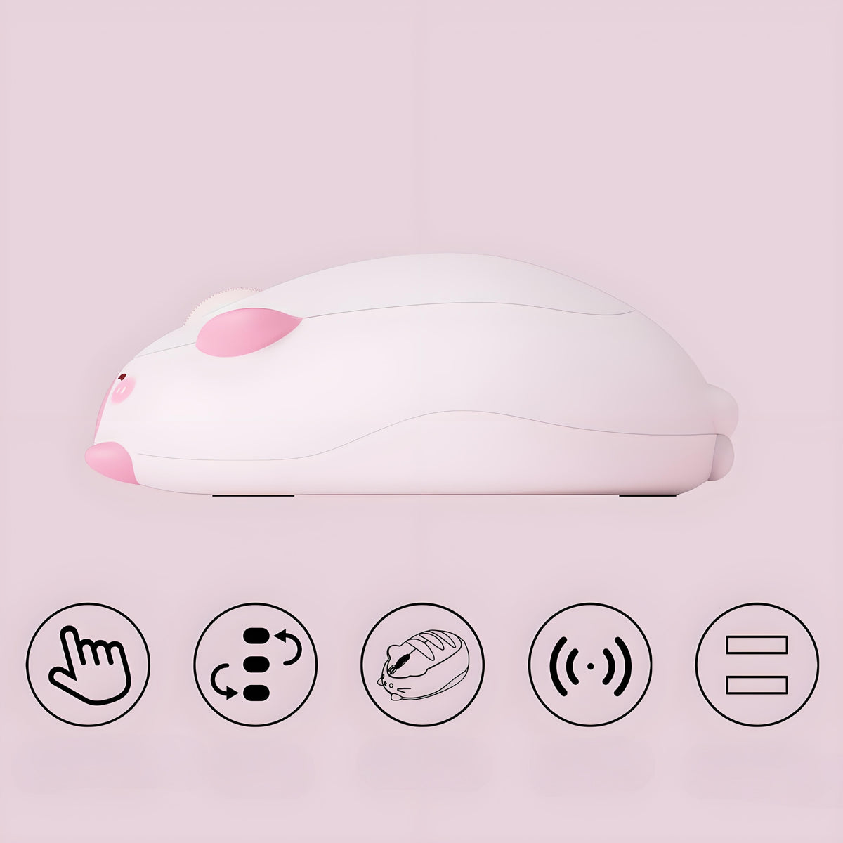 Wireless Gaming Mouse 2.4GHz Akko Capybara Mouse - Capybara Mouse Manufacturer code 6925758630399