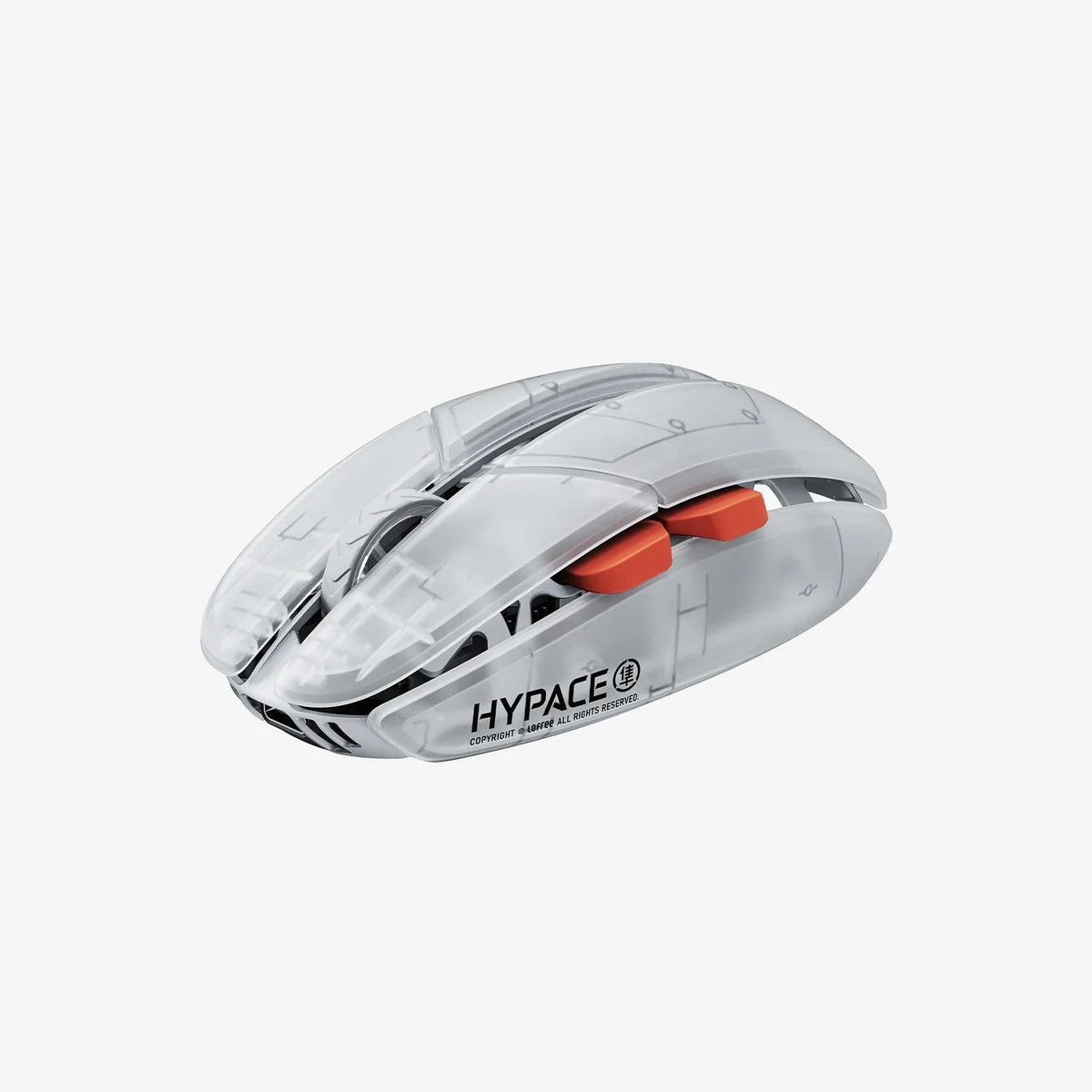 Wireless Gaming Mouse 40000 DPI Lofree Hypace Ghost Manufacturer code OE923HYPACEGH