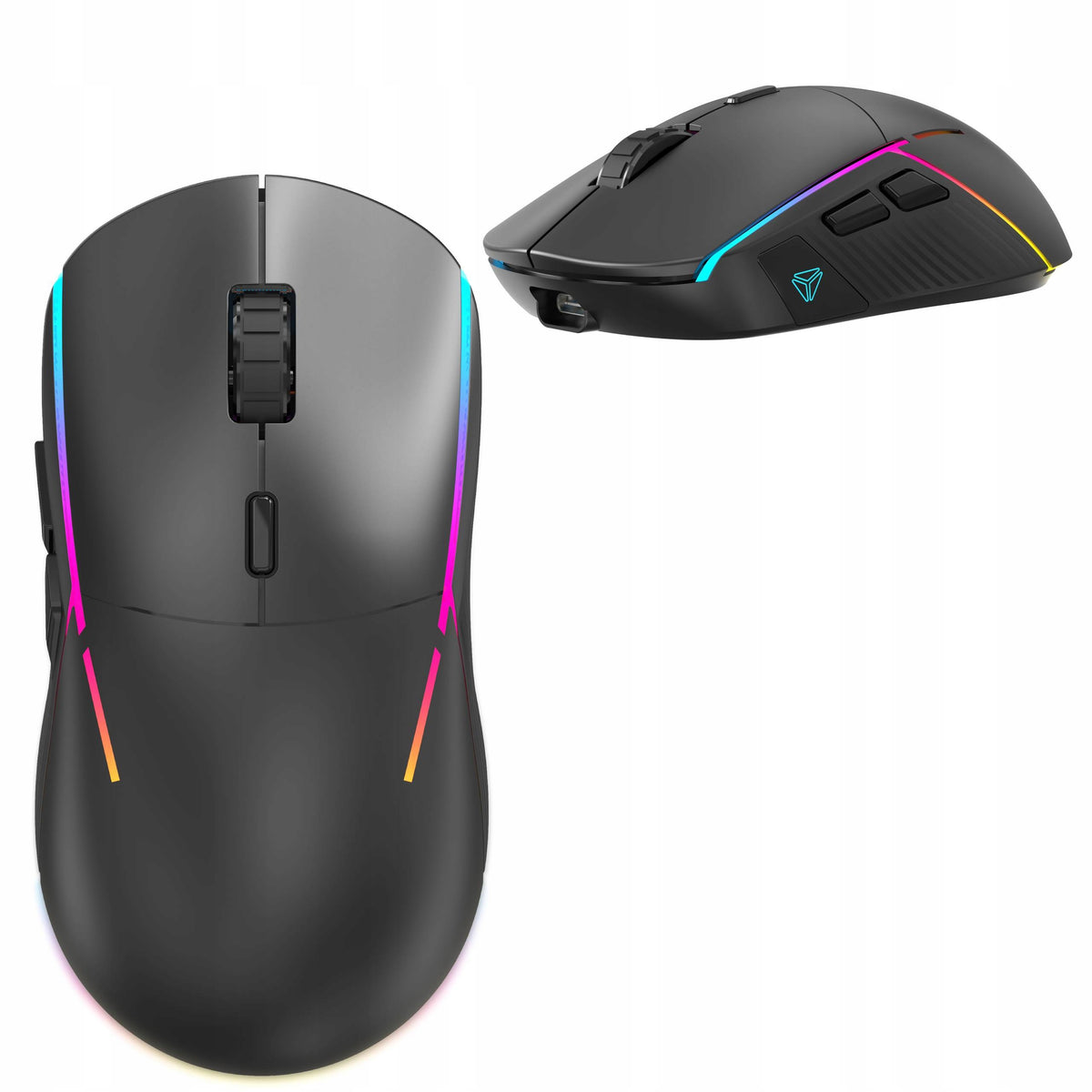 Wireless Gaming Mouse Yenkee YMS 350BK RGB 5000DPI Optical