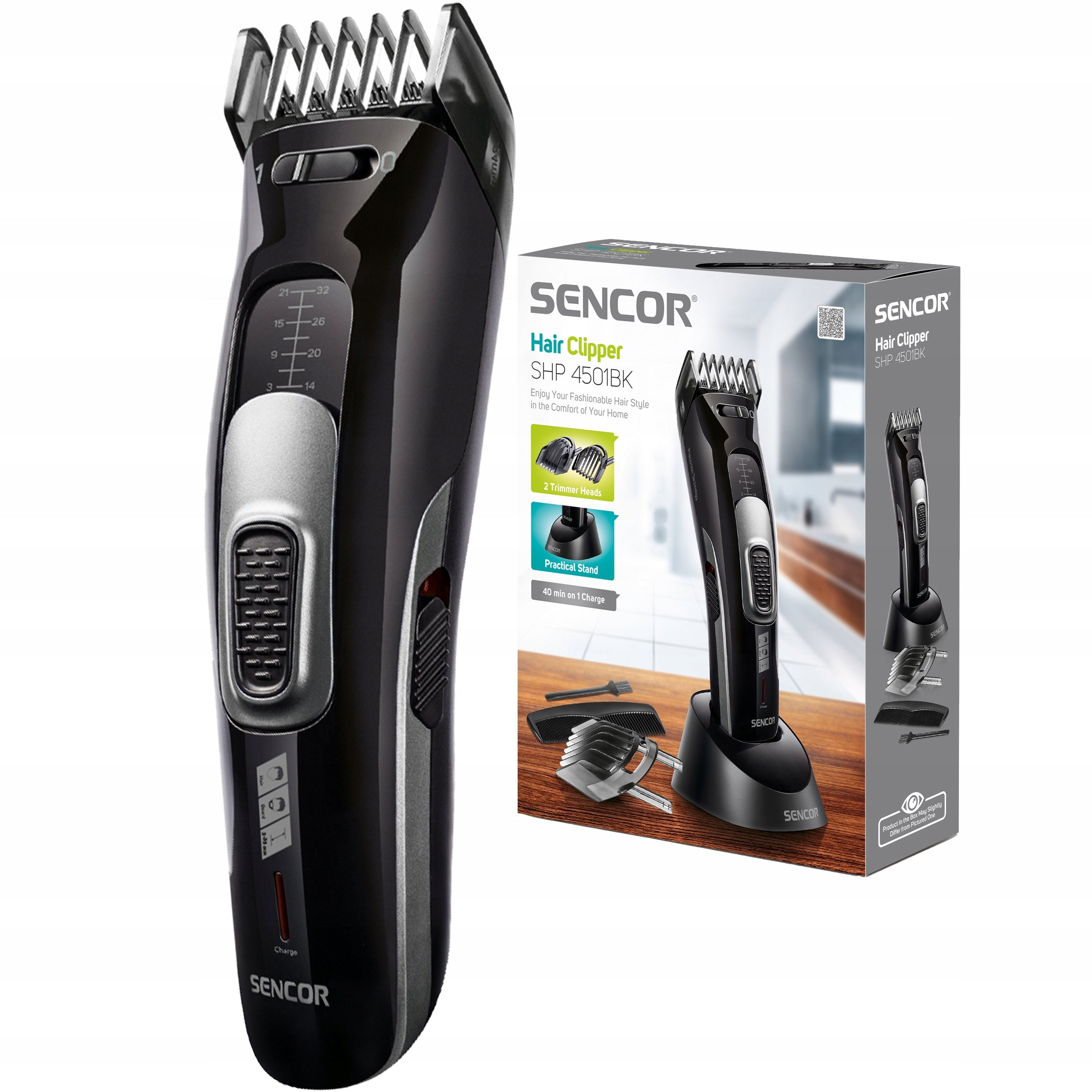 Wireless Hair Clipper SHP 4501BK