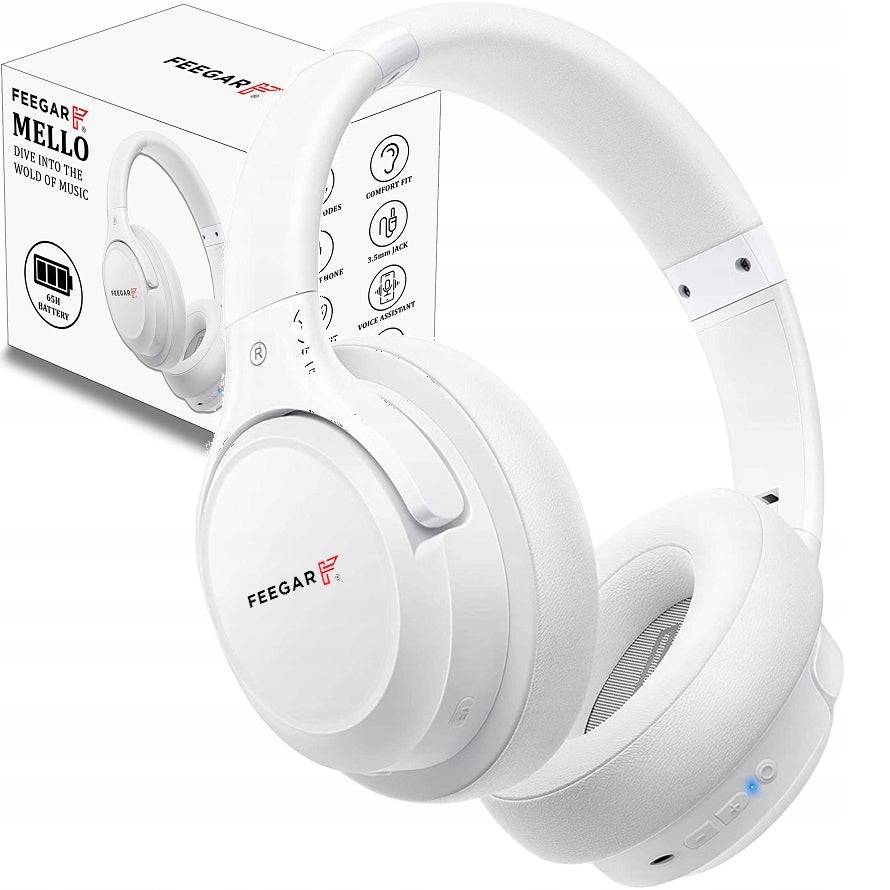 Wireless Headphones FEEGAR Mello On-ear 65H Bluetooth 5.3 Microfom