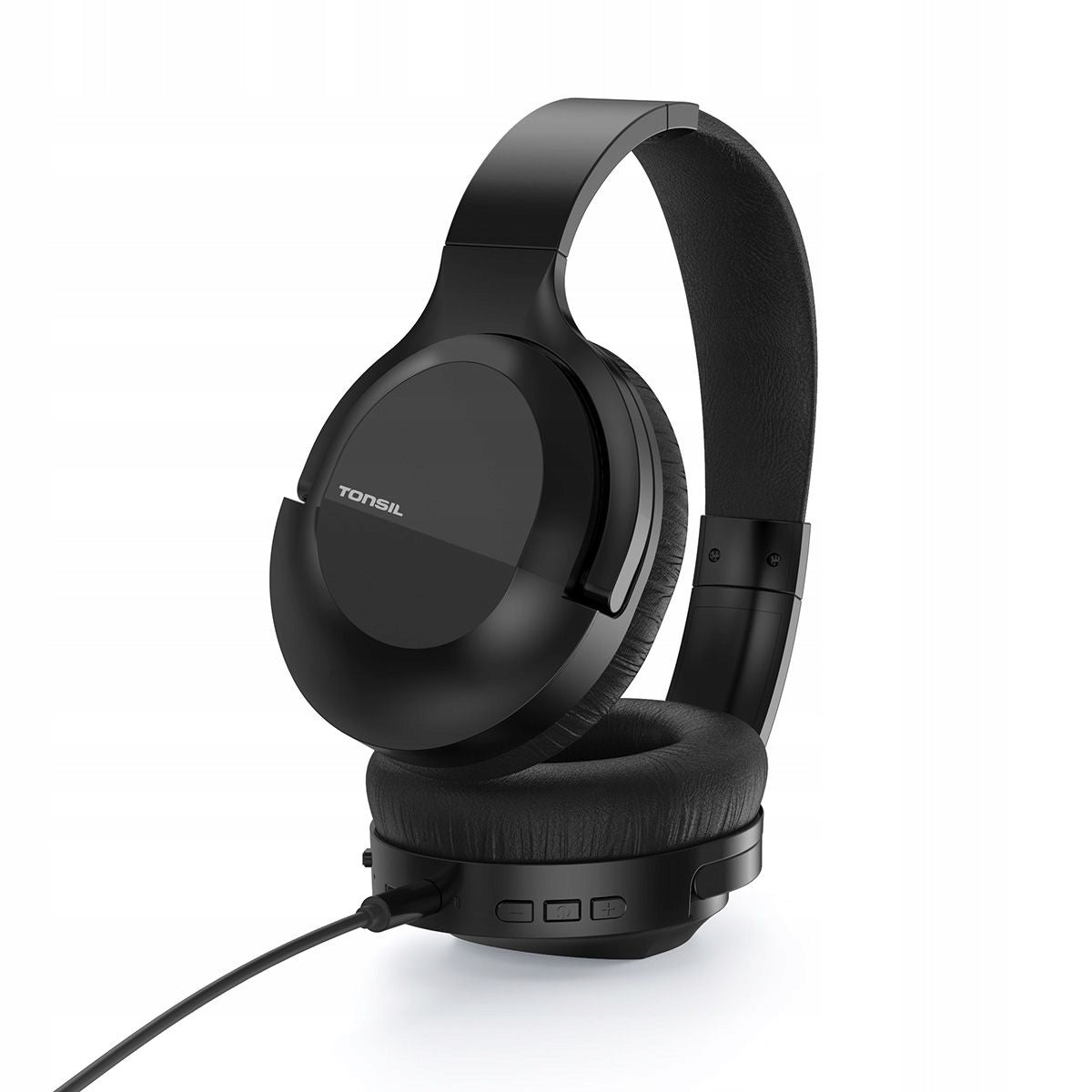 Wireless Headphones TONSIL R55BT Bluetooth On-Ear TWS ANC BT Black Packaging status original