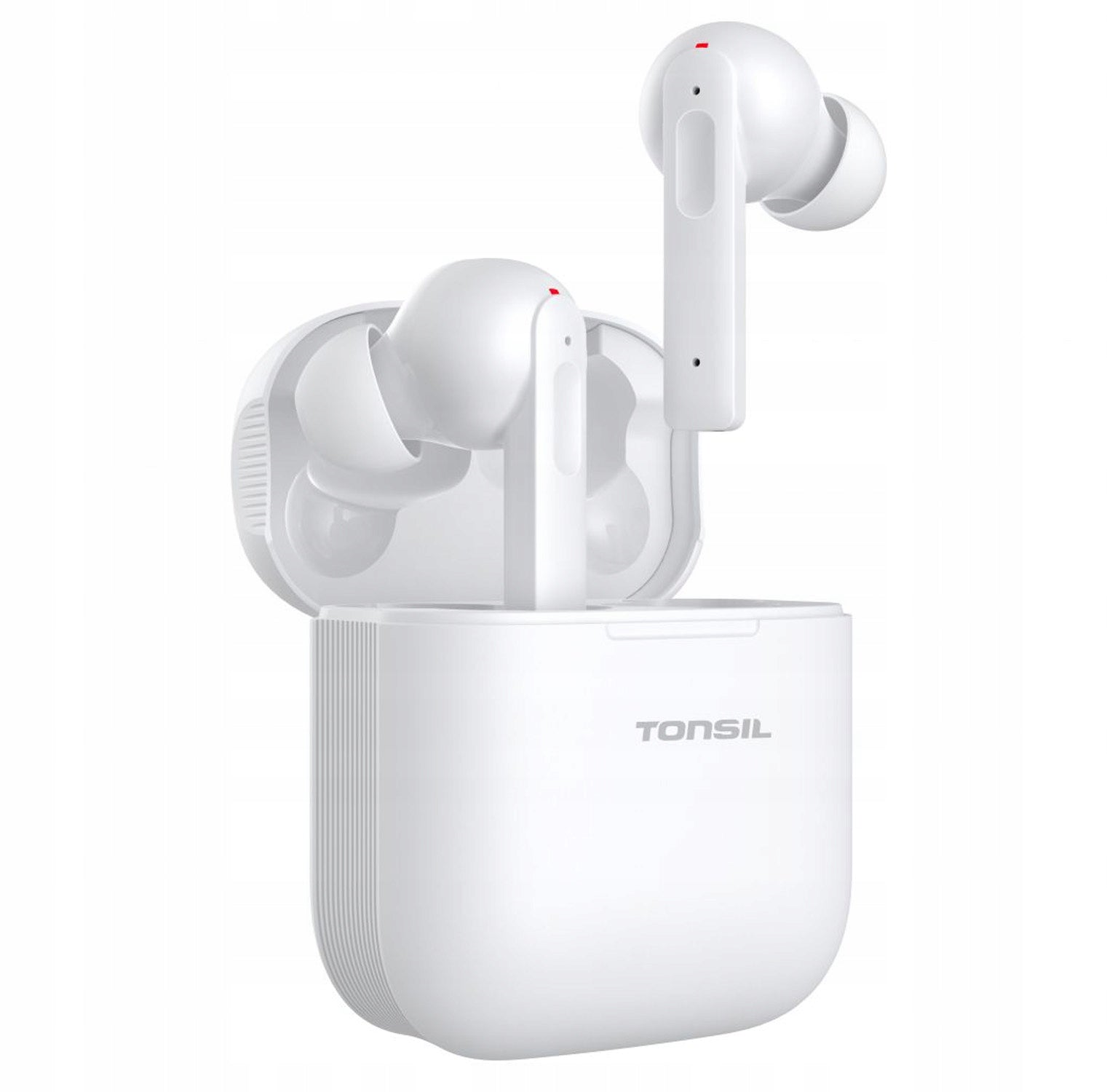 Wireless Headphones TONSIL T55BT Bluetooth TWS ANC In-Ear MIC WHITE Manufacturer code 0001