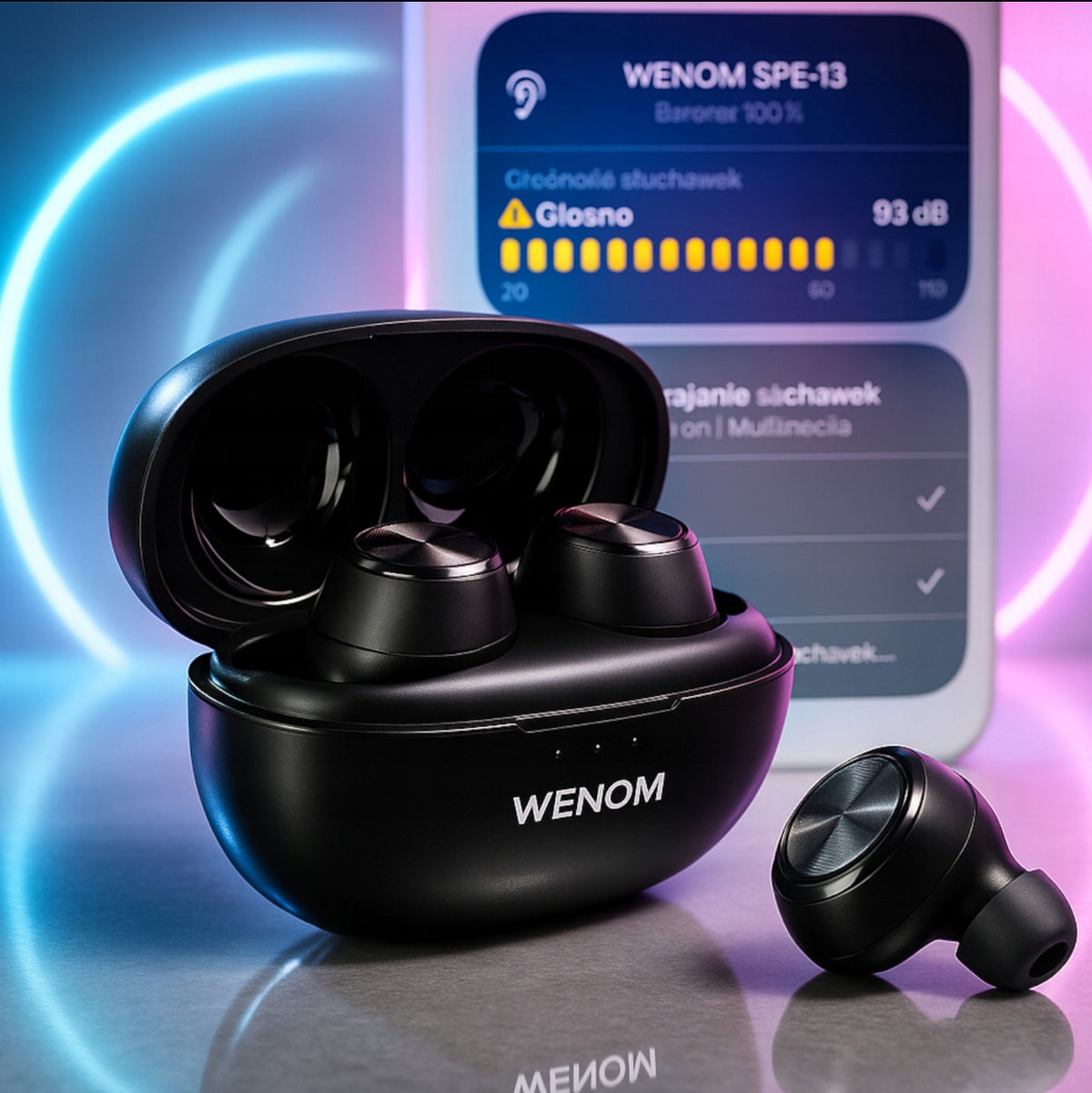 Wireless Headphones Waterproof SPE-13 Packaging status original