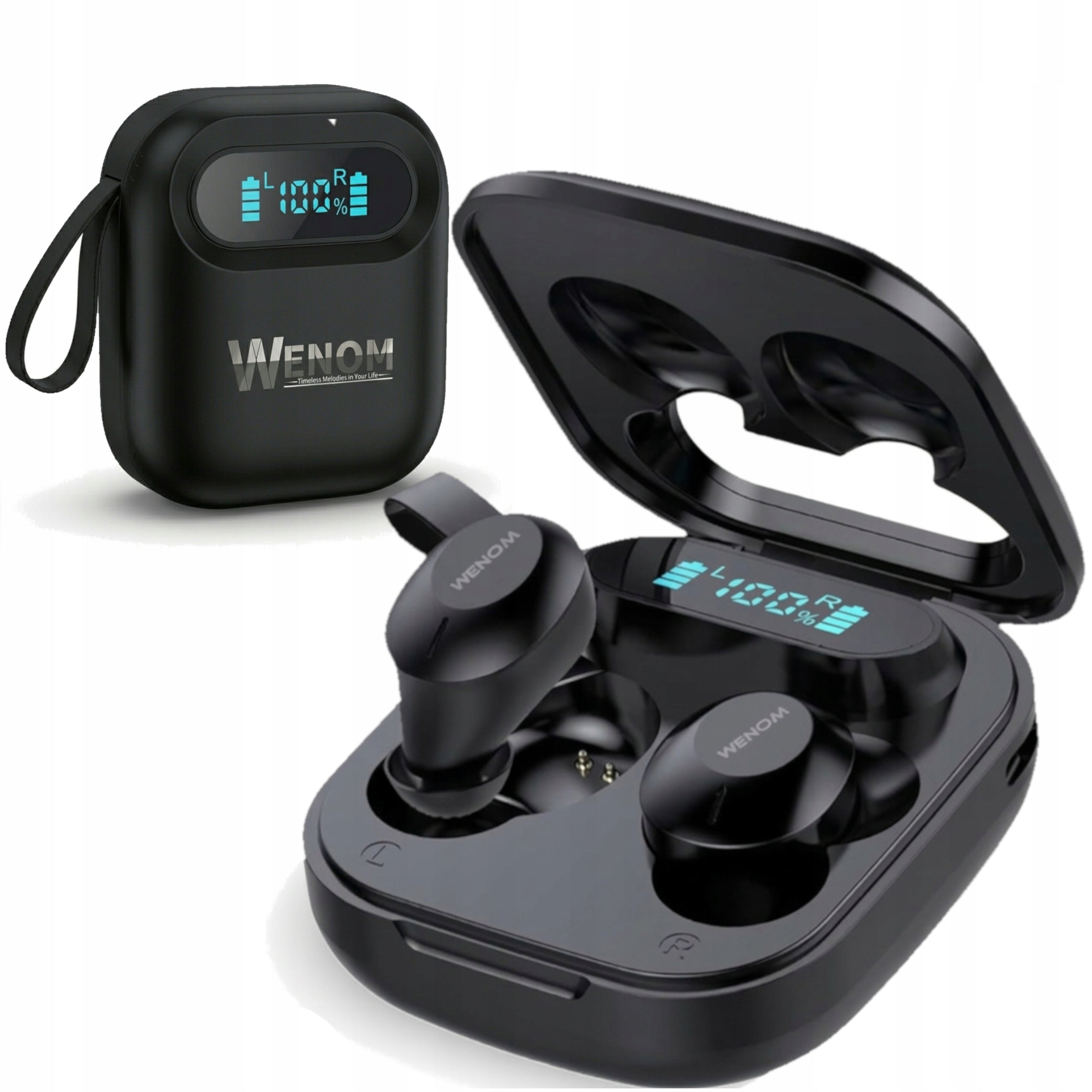 Wireless Headphones Wenom SPE-14 PRO BT 5.3 Powerbank iOS Android HiFi