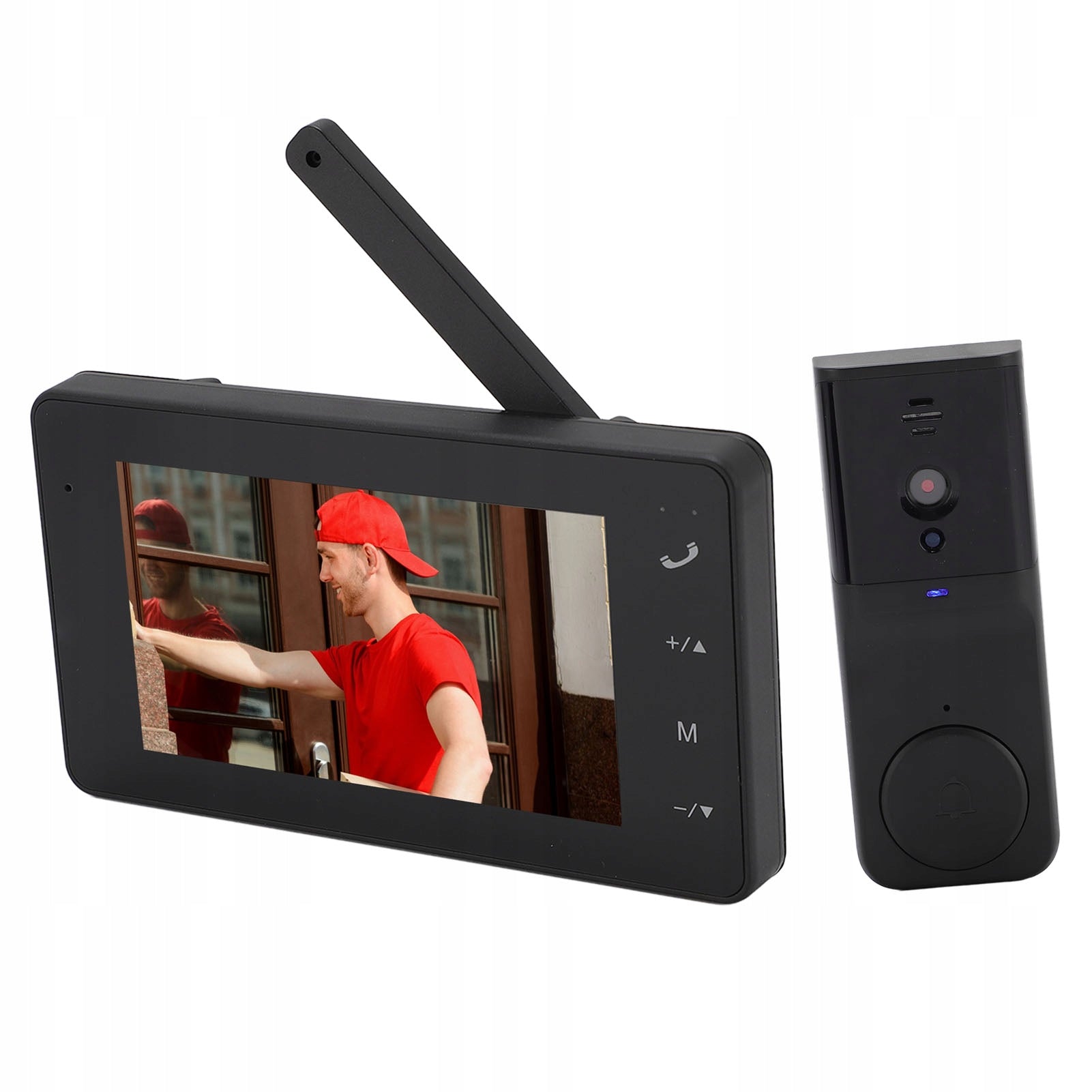 Wireless Home Door System 1080p Door Camera EQ Model 3224MDQQ
