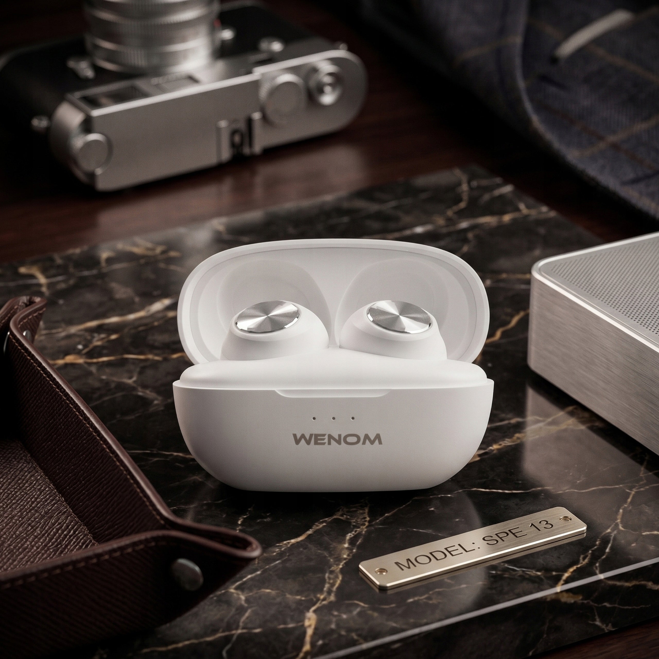 Wireless In-Ear Headphones Excellent Sound Quality Wenom SPE-13 Packaging status original