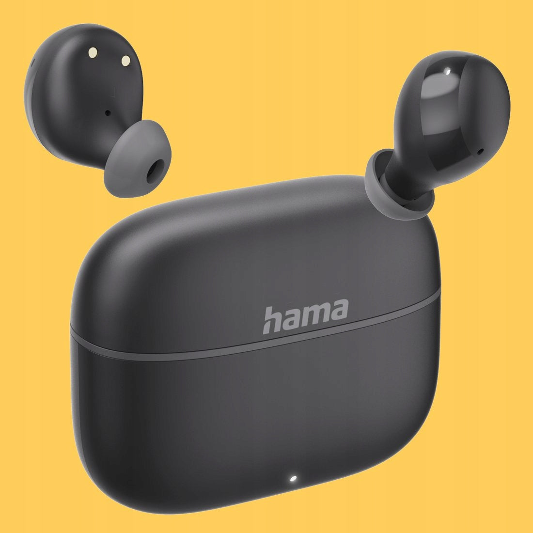 Wireless In-Ear Headphones Hama Freedom Buddy II black microphone Brand Hama