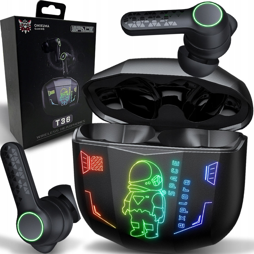Wireless In-Ear Headphones Sports Gift Gym BT 5.3 TWS