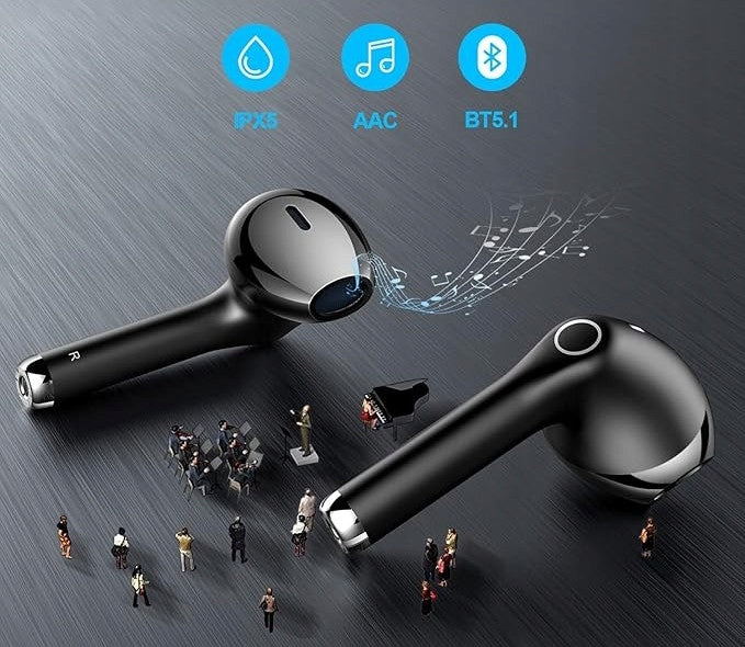 Wireless In-Ear Headphones Yobola T9 BLACK IPX5 Bluetooth 5.1 Hi-Fi Manufacturer code B09LCXCK88