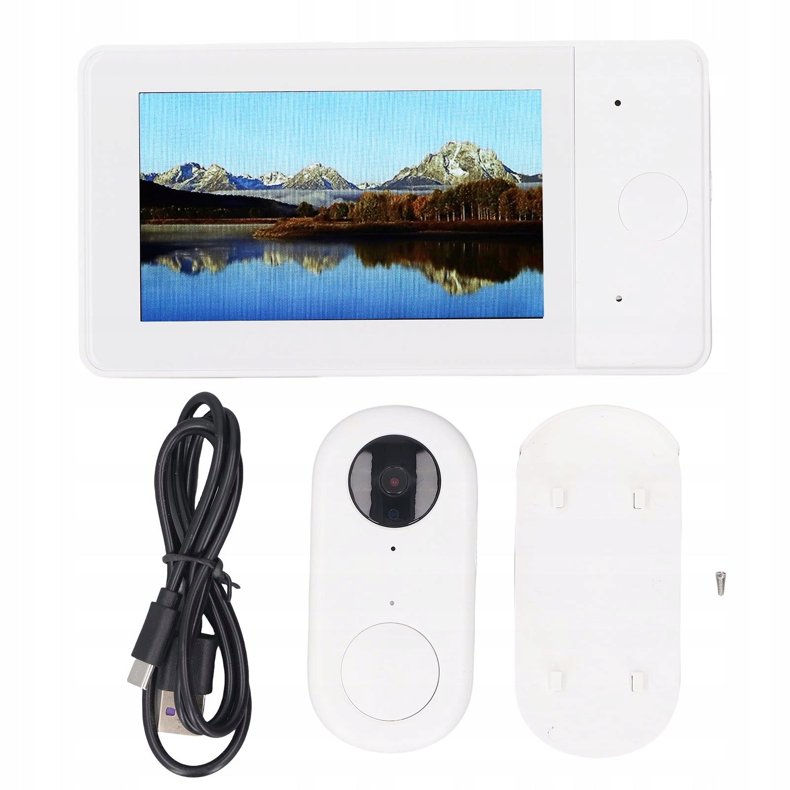 Wireless Intercom System 4.3 inch Night Display Mode 1080p 1D Brand no brand