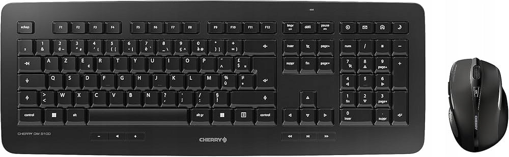 Wireless Keyboard + Mouse Cherry DW 5100 French AZERTY Packaging status original