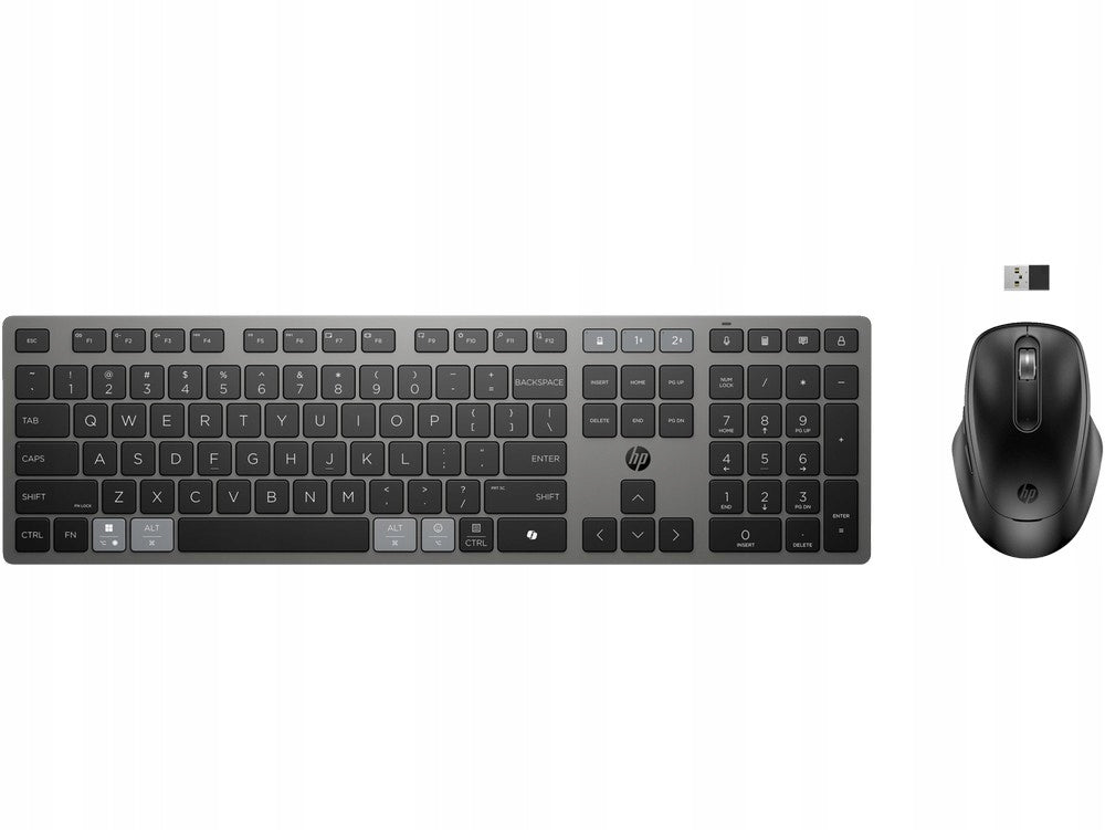 Wireless Keyboard & Mouse Set HP 725 Black