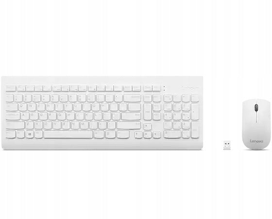 Wireless Keyboard & Mouse Set Lenovo 510 UK White Mouse resolution 1200 dpi