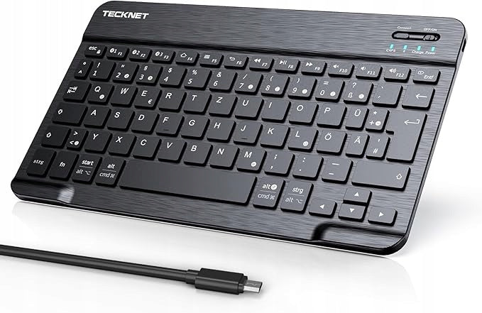 Wireless Keyboard Tecknet Bluetooth With USB Cable 80 cm Packaging status original
