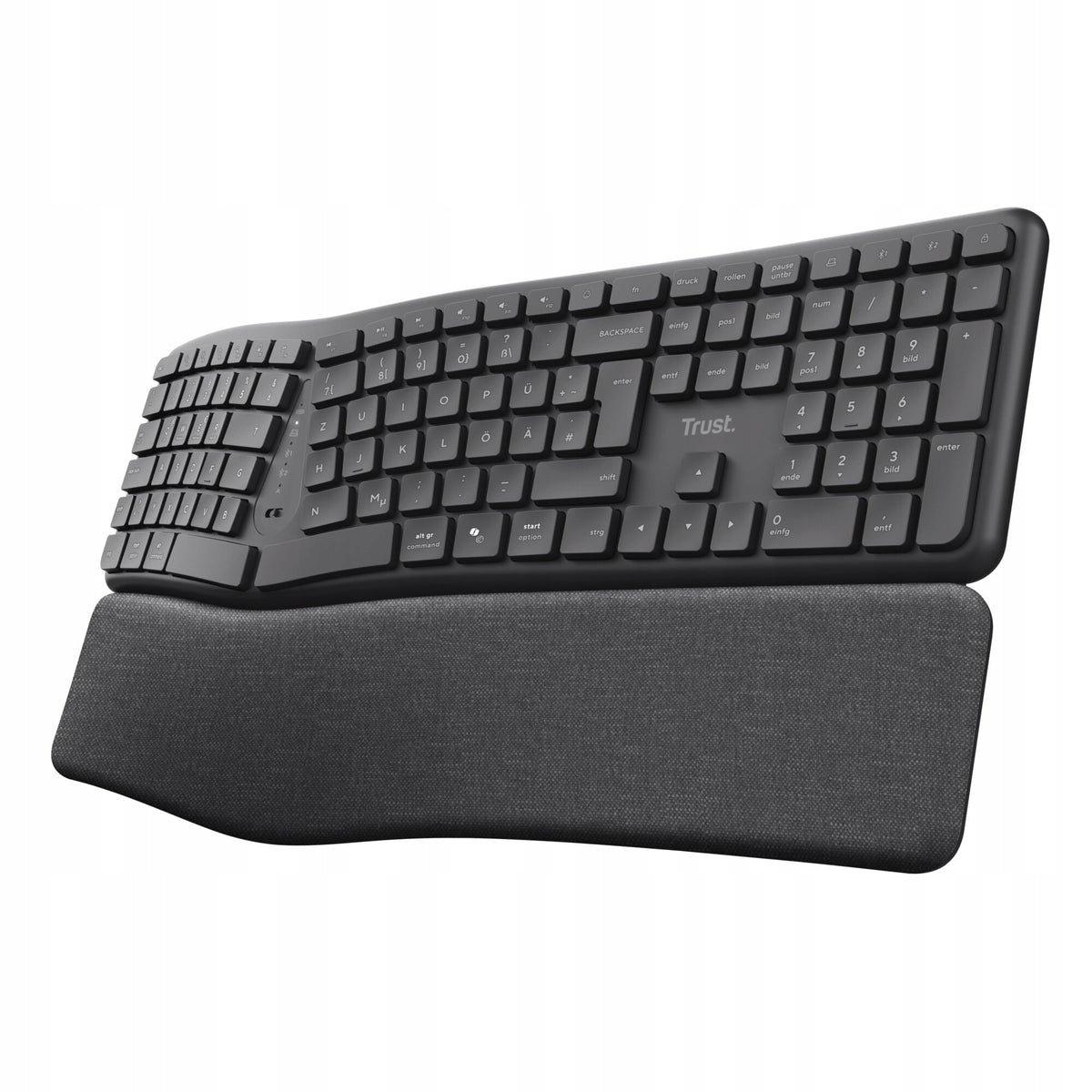 Wireless Keyboard Trust Arvia Quiet Ergonomic QWERTZ Manufacturer Trust