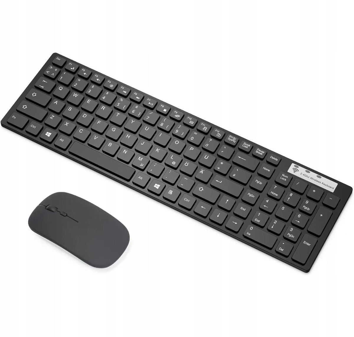 Wireless Keyboard and Mouse Computer Kit 2,4G