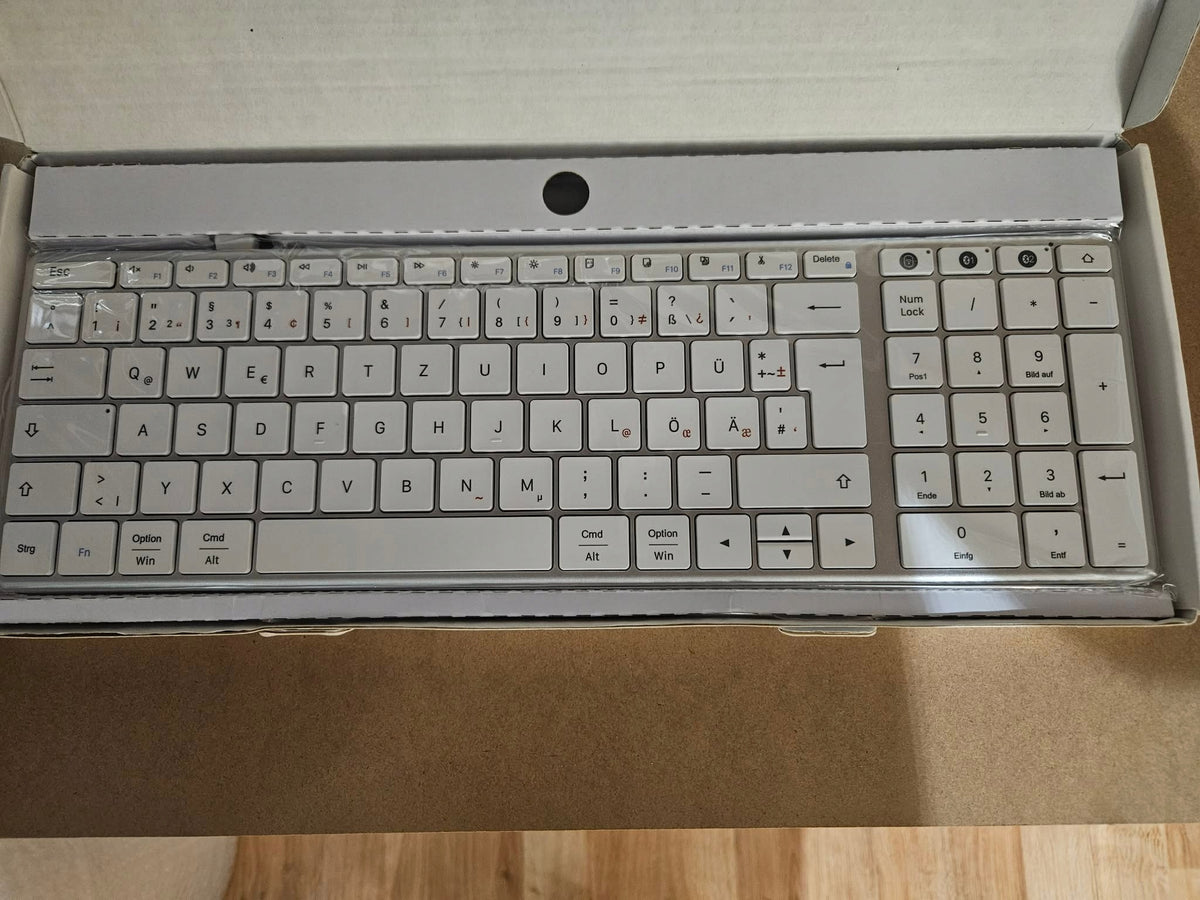 Wireless Keyboard for Macbook, Bluetooth Keyboard (DE)