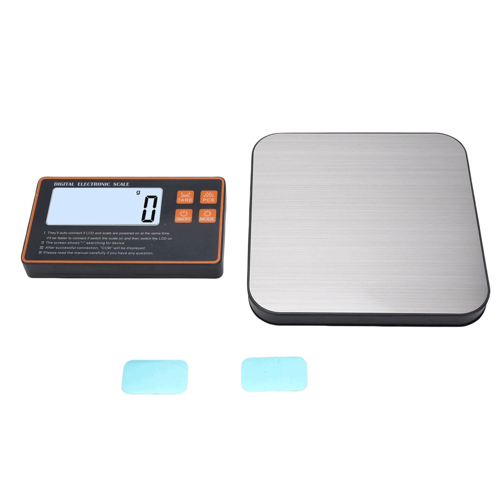 Wireless Kitchen Scale with Remote Display 5M Steel Bowl Manufacturer code AG260723001848