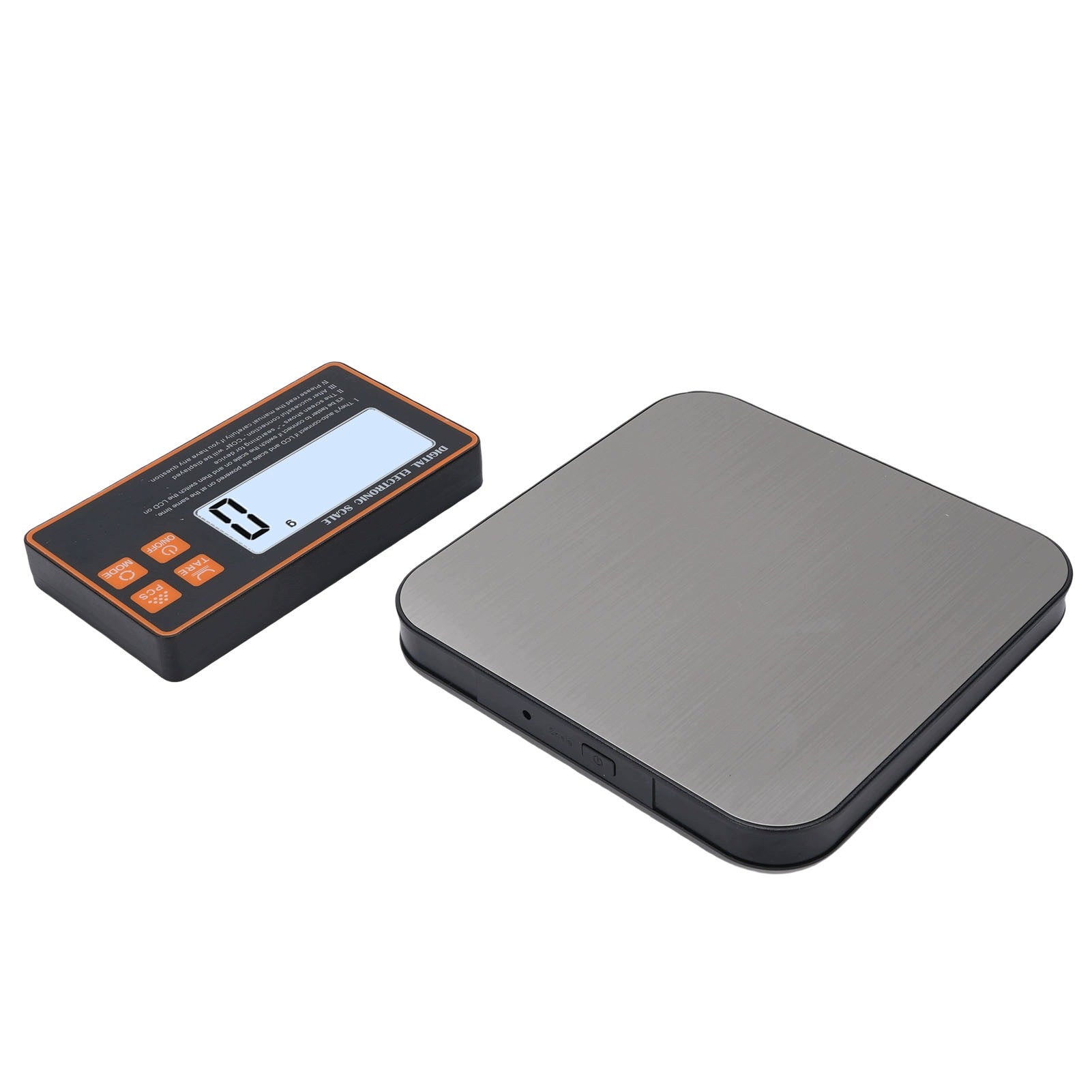 Wireless Kitchen Scale with Remote Display 5M Steel Bowl