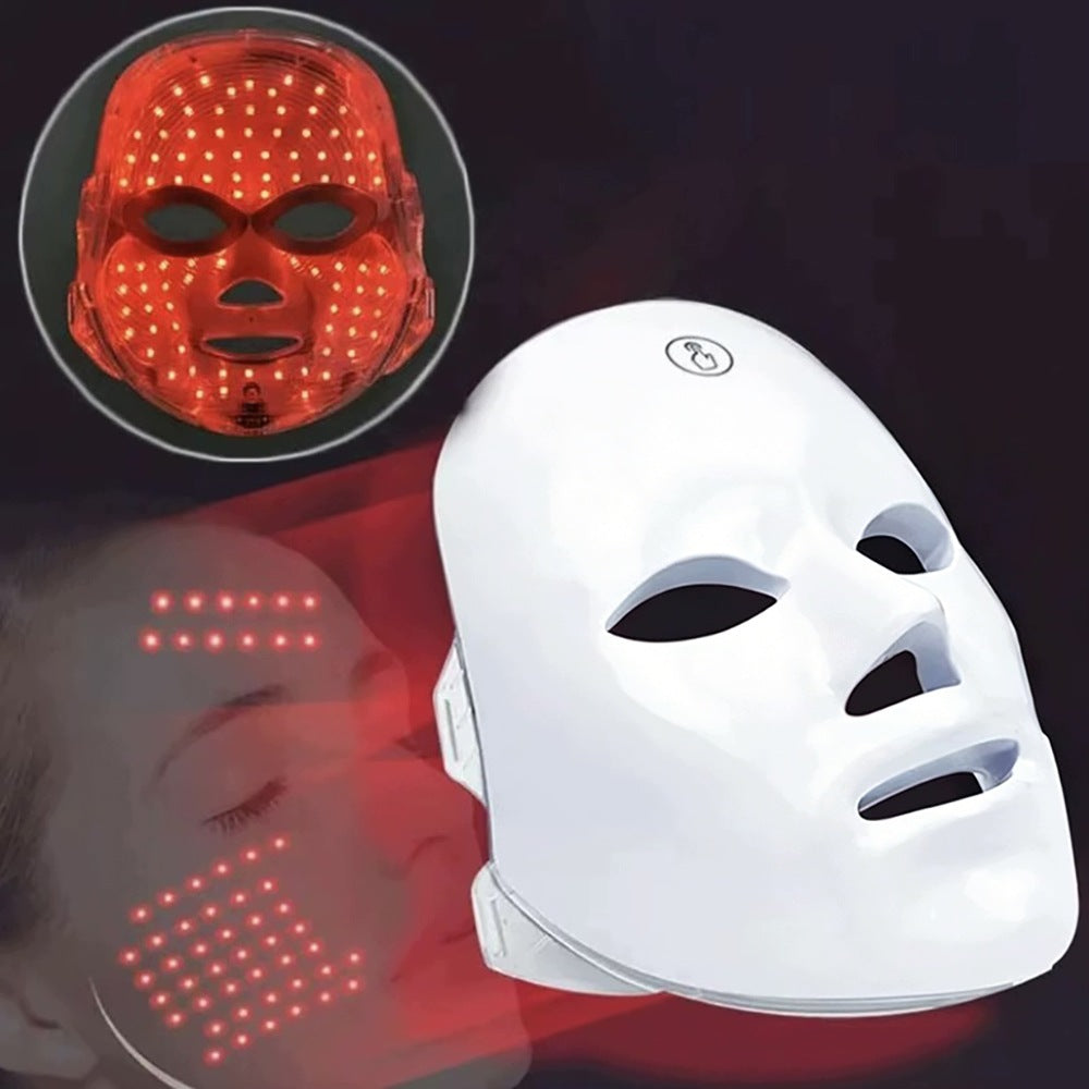 Wireless LED Face Mask Acne Therapy Wrinkle Care Brand no brand