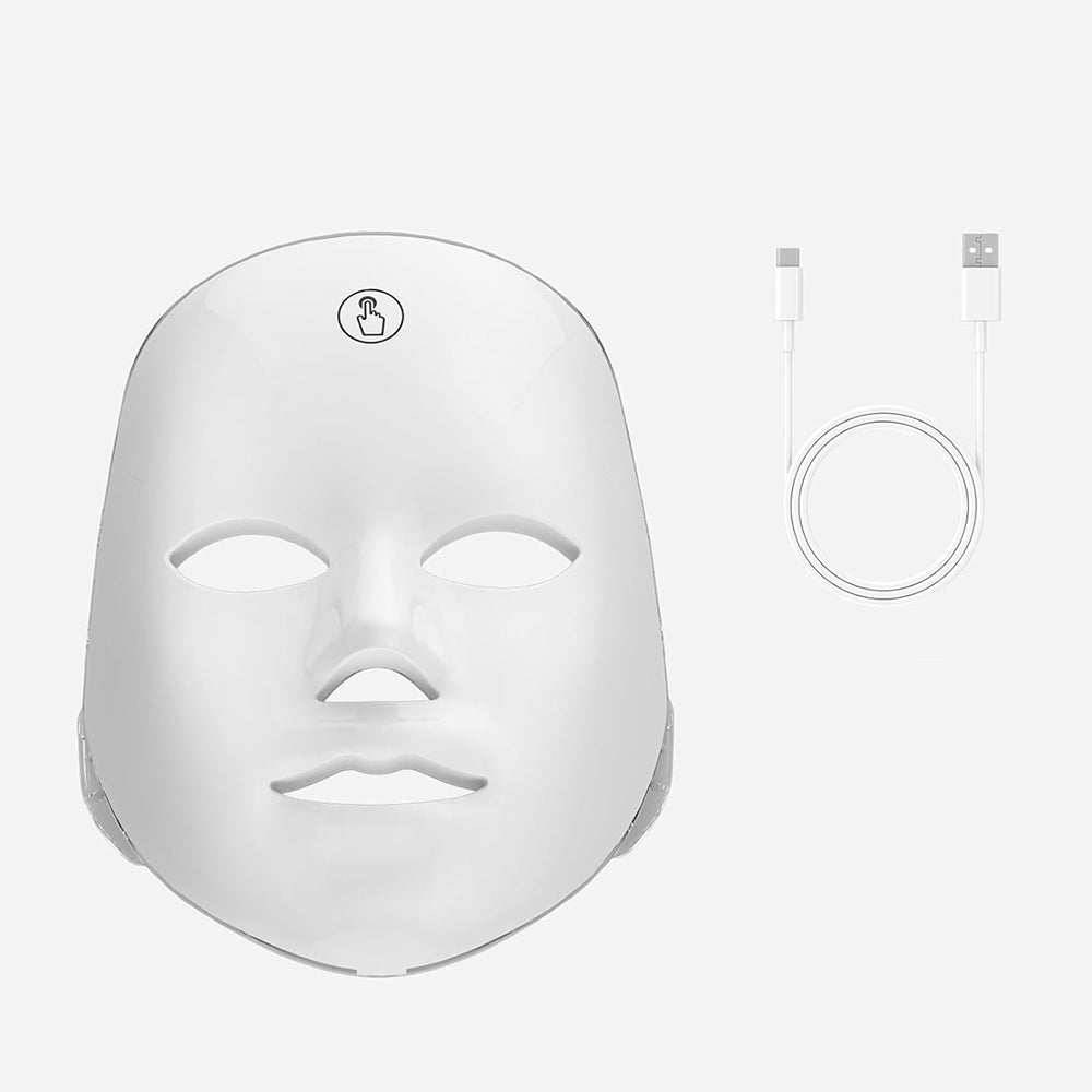 Wireless LED Face Mask Acne Therapy Wrinkle Care Packaging status original