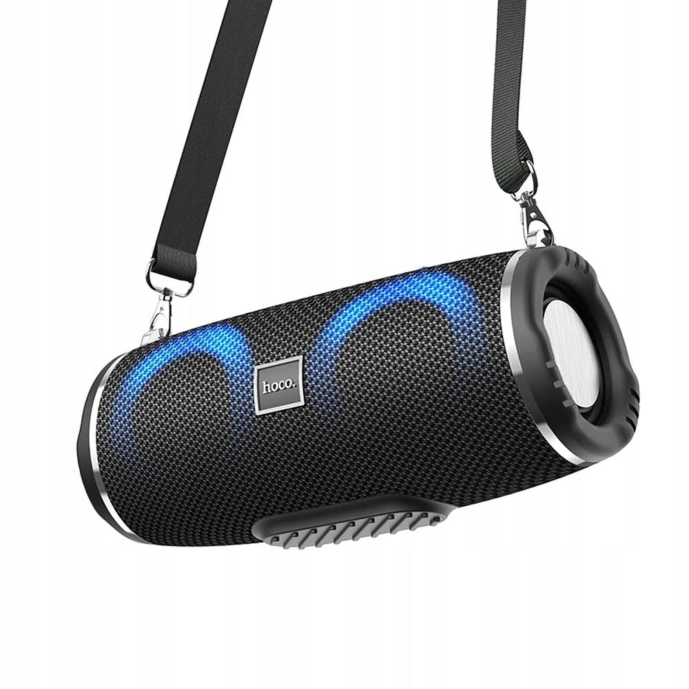 Wireless LED speaker 2 x 5W 2h Hoco HC12 black Brand Hoco