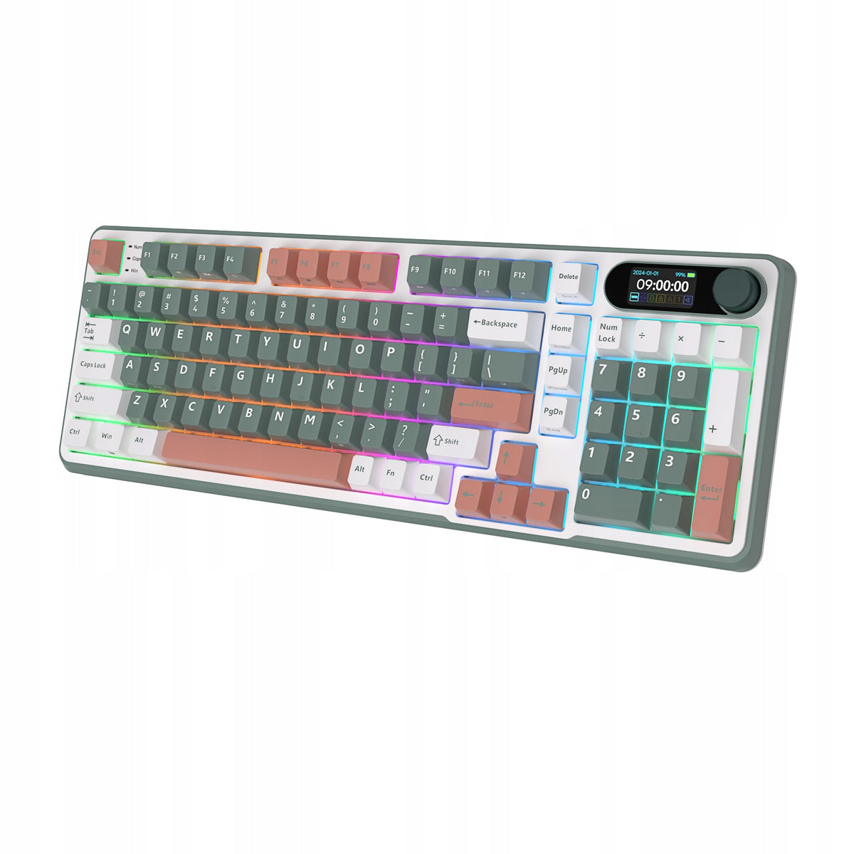 Wireless Mechanical Keyboard 96% RK ROYAL KLUDGE RKS98 G3341