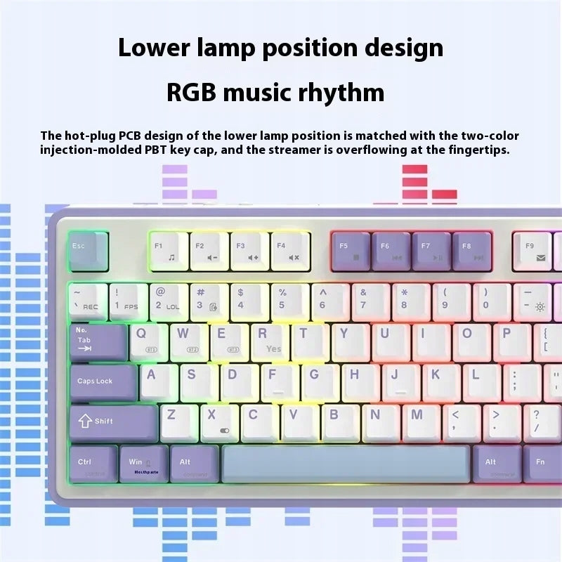 Wireless Mechanical Keyboard Ajazz Ak870 Pro Tri-Mode- B sauce co Manufacturer code 6976412982002