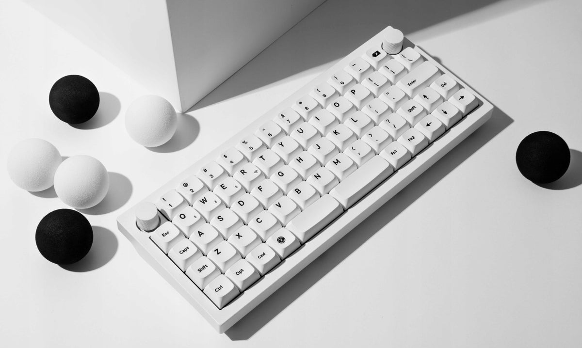 Wireless Mechanical Keyboard Keychron Q15 Max Q15M-P1, White Color white
