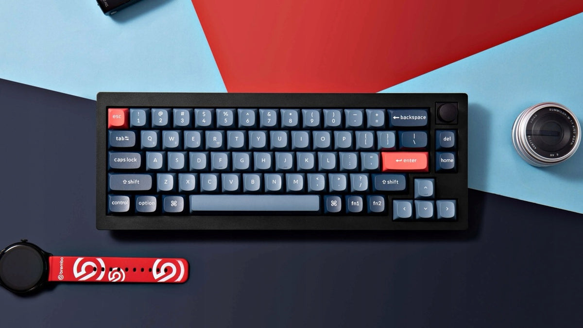 Wireless Mechanical Keyboard Keychron V2 Max QMK/VIA V2M-D3, Black Packaging status original