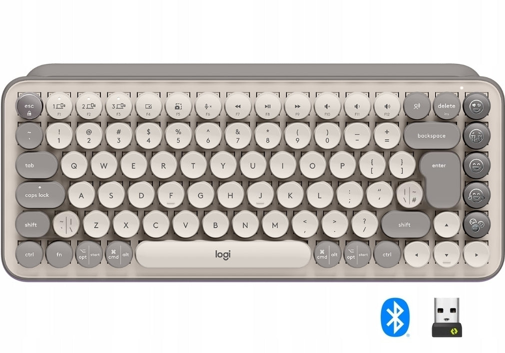 Wireless Mechanical Keyboard Logitech POP Keys Bluetooth / USB Bolt