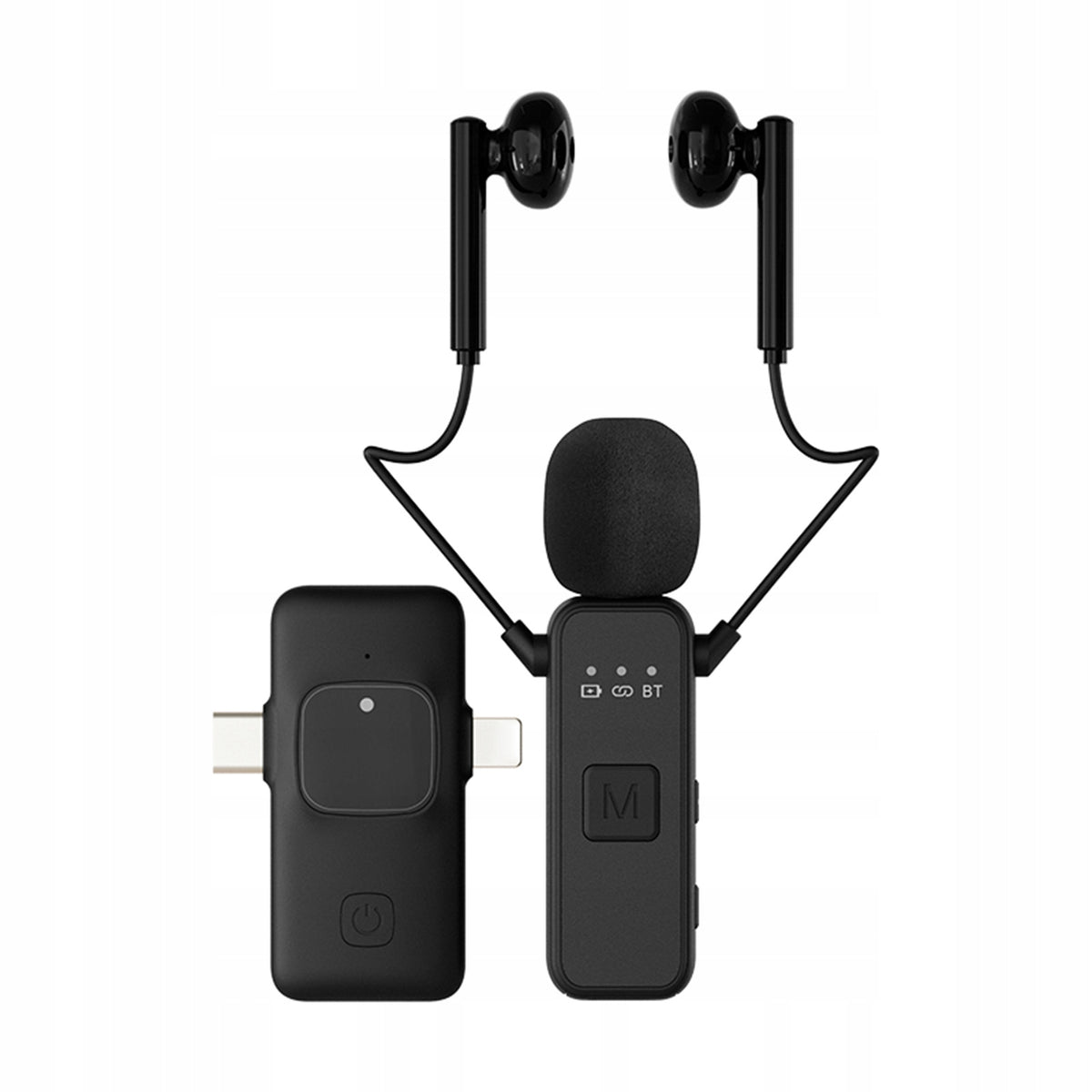 Wireless Microphone Clip-on Microphone for Flap Studio Sound Quality