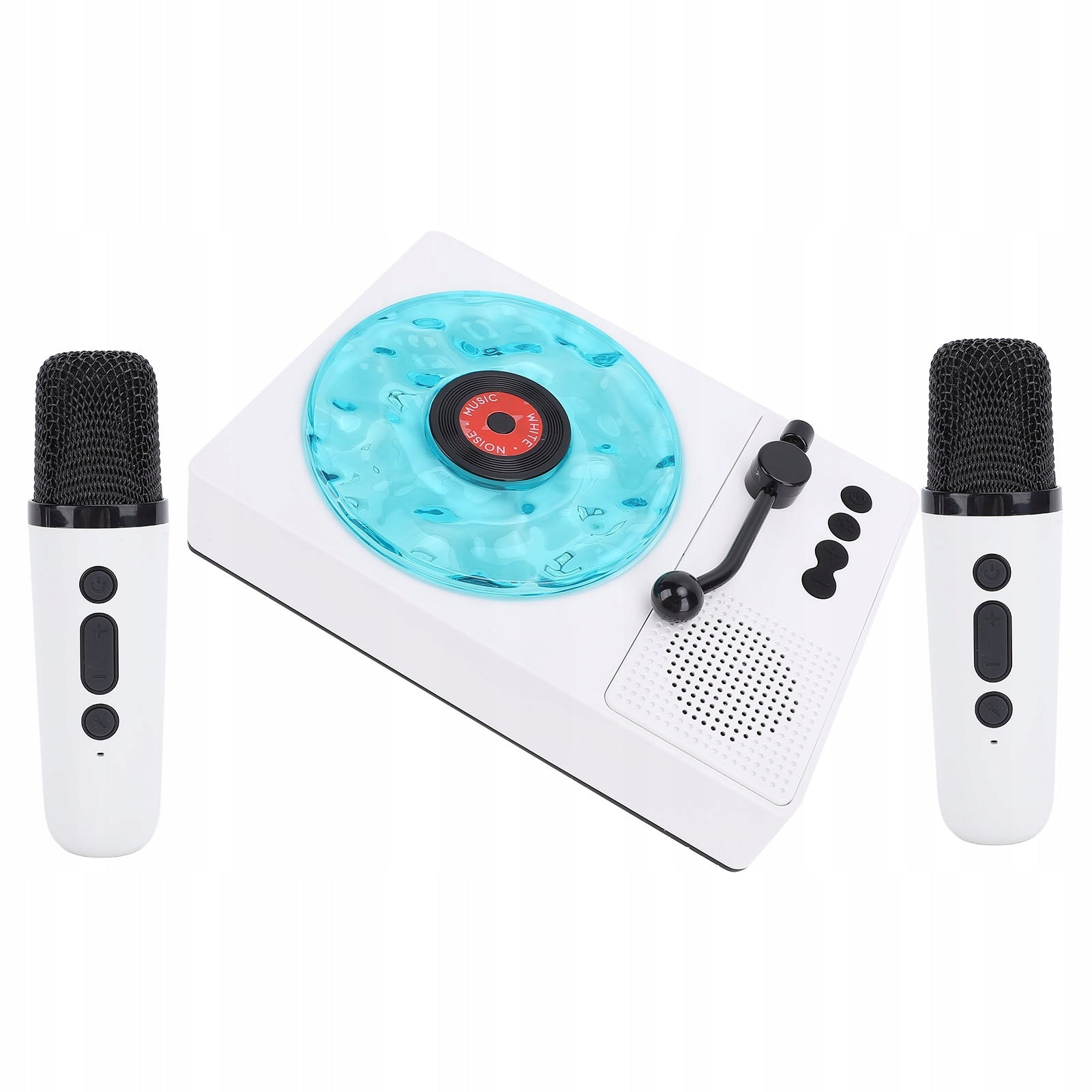 Wireless Microphone Speaker Night Light Portable Retro Record 48 Brand no brand