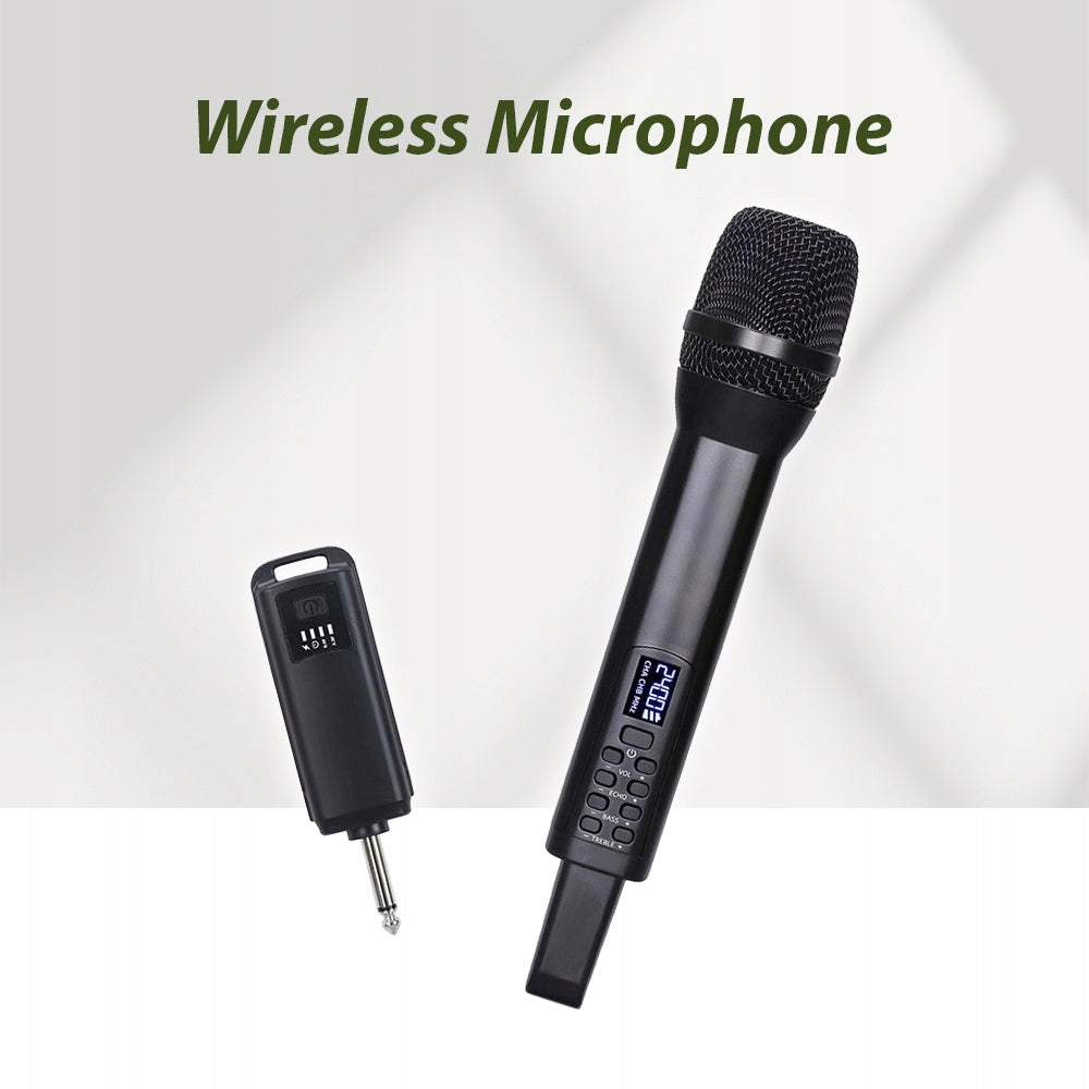 Wireless Microphone System with Handheld Microphone Professional 75 Brand no brand