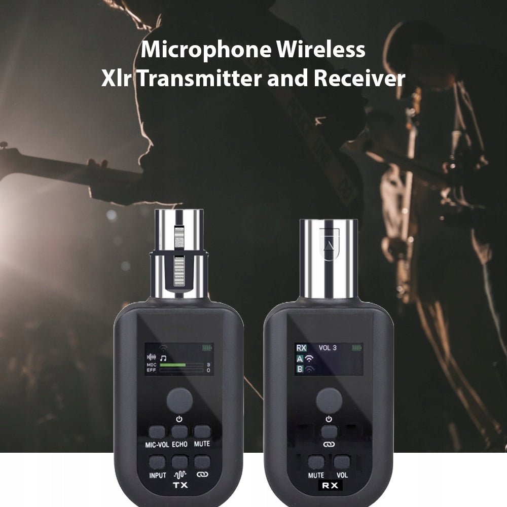 Wireless Microphone UHF Transmitter and Receiver Wireless BZ System Brand no brand