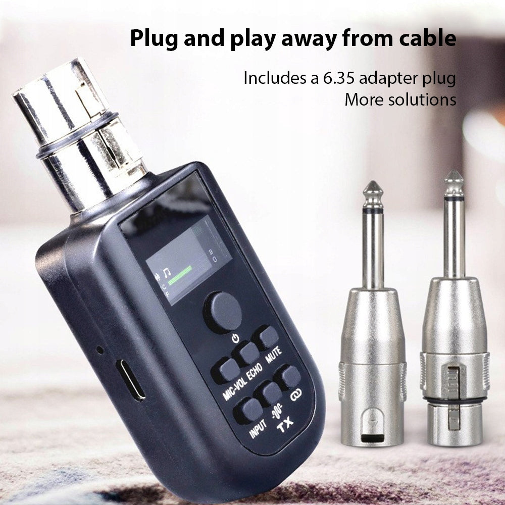 Wireless Microphone UHF Transmitter and Receiver Wireless BZ System