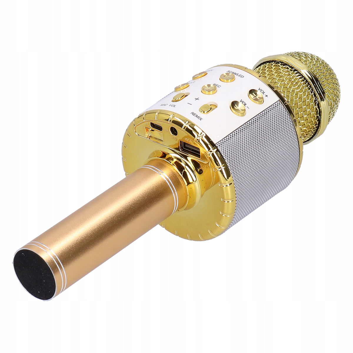 Wireless Microphone with Bluetooth Speaker and LED Light Portable 5E Brand no brand