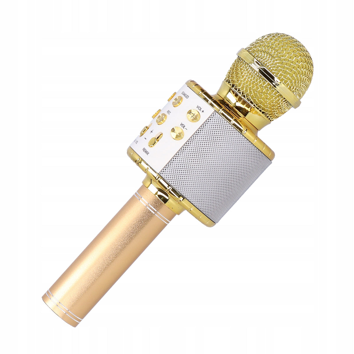 Wireless Microphone with Bluetooth Speaker and LED Light Portable 5E