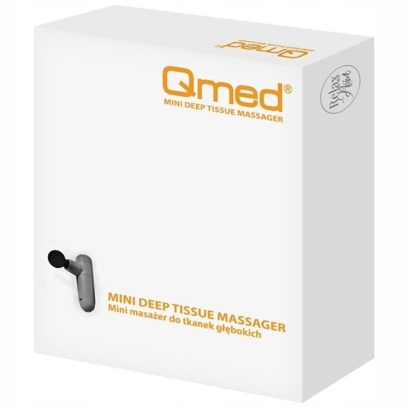 Wireless Mini Deep Tissue Massager, Interchangeable Heads Manufacturer code 5901780