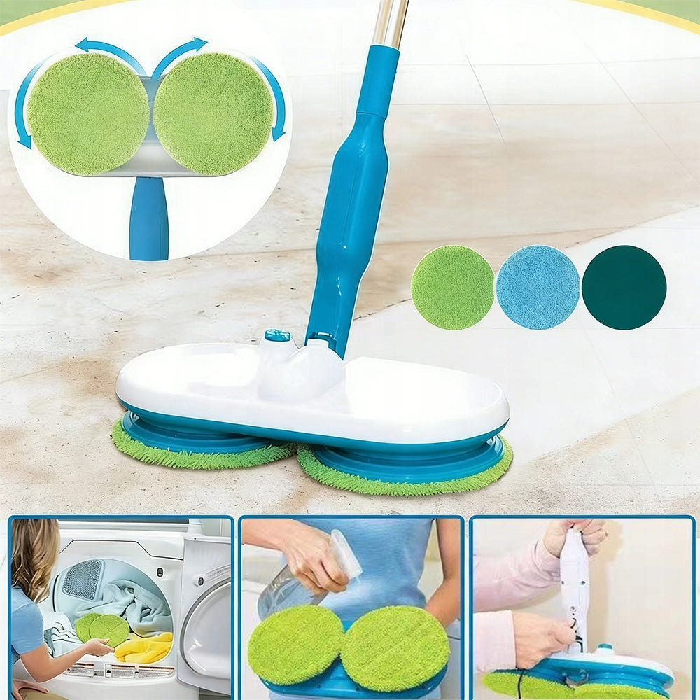 Wireless Mop Electric Cordless Product weight with unit packaging 1.406 kg