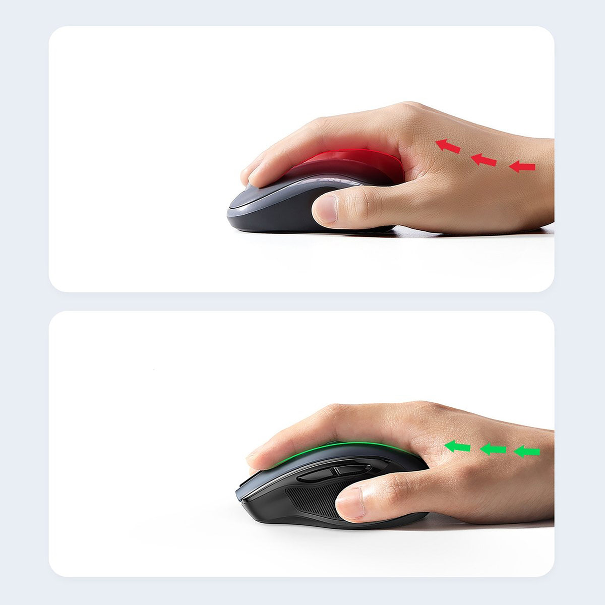 Wireless Mouse 4000DPI USB Laser Mouse For Computer 2Pcs Manufacturer code 90545N
