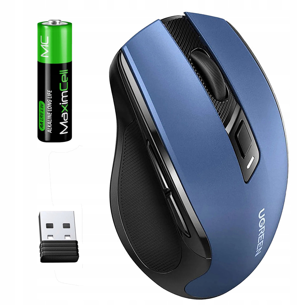 Wireless Mouse 4000DPI USB Laser Mouse For Computer and AA Battery