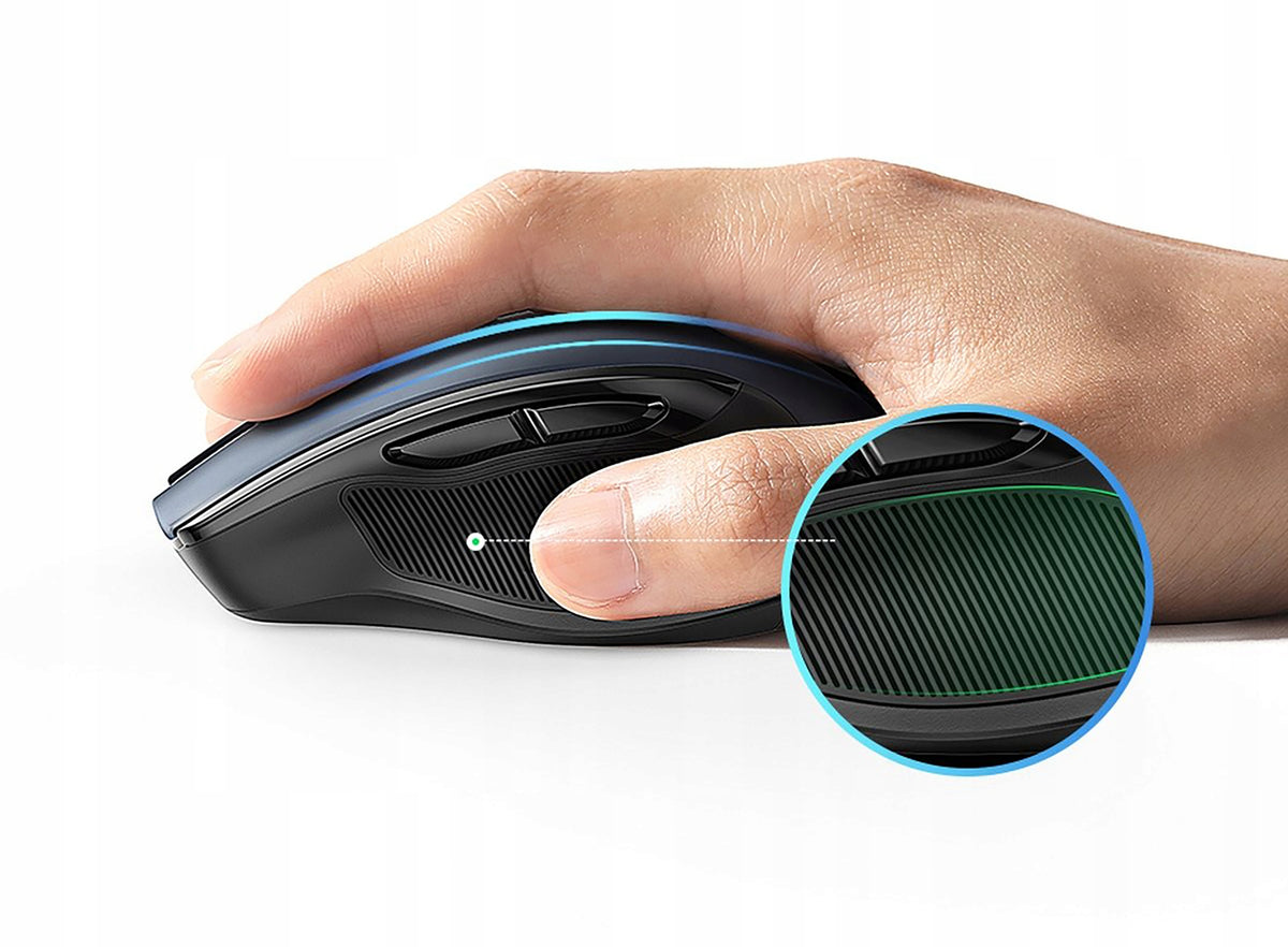 Wireless Mouse 4000DPI USB Mouse For Computer AA Batteries 2 Pack Manufacturer code 90-54.5B